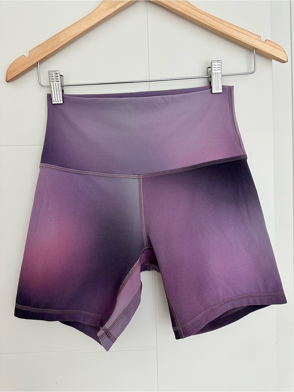 lululemon Purple Ombré Align Shorts
